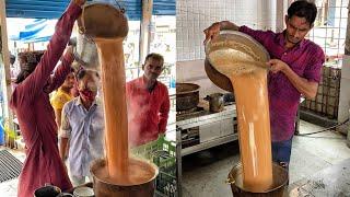 ULTIMATE Chai Making of India Famous Al Khali Chai Surat | Epic Indian Street Food