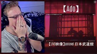Metal Vocalist SHOCKED Reaction to Ado - unravel 日本武道館 LIVE映像