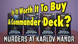 Is It Worth it To Buy A Markov Manor Commander Deck? | Magic: The Gathering Product Review