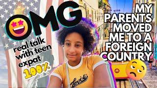 OMG!  MY PARENTS MOVED ME TO A FOREIGN COUNTRY!! #expatsinportugal , #middleschool, #blackexpat