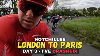 I Crashed :( (HotChillee London To Paris Day 3)