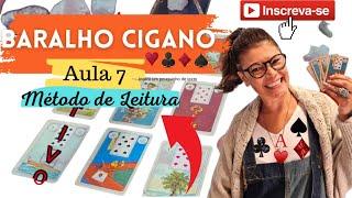 APRENDA A LER AS CARTAS - Baralho Cigano - Tiragens Aula 7