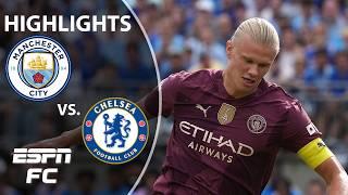 ERLING HAALAND HAT TRICK  Manchester City vs. Chelsea in Columbus | Highlights | ESPN FC