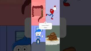 Inside Out Poop  (Animation meme) #animaition #shorts