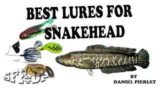 The Best Lures for Snakehead By Daniel Pierlet - HD Video # 129