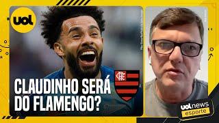 FLAMENGO VAI CONTRATAR O CLAUDINHO? MAURO CEZAR EXPLICA SE PODE FINALMENTE SAIR NEGÓCIO PELO JOGADOR