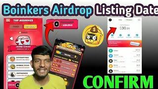 boinkers airdrop  boinkers airdrop listing date || boinkers new update