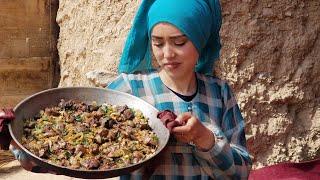 How To Cook  Chicken Heart |  Daily Routine Village Life in Afghanistan