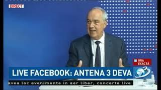 Ora exacta la Antena 3 Deva, invitat, Presedintele CJ Hunedoara, Lurențiu Nistor, 12.09.2022