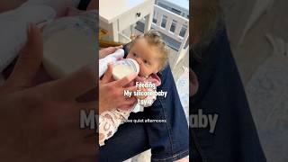 Quiet time with Cozy - Older TikTok video #reborn #dollroleplay #siliconebaby