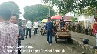 Wartawan Dan LSM Aksi Damai Tolak Revisi Undang-undang Penyiaran di Depan Kantor DPRD Rejang Lebong