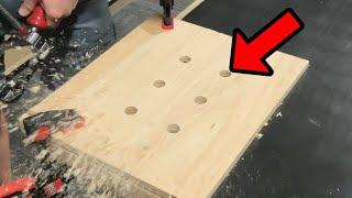Make this Cheap and Simple Dog Hole Jig!