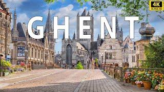 Ghent Belgium  - The Most Beautiful Medievel City in Europe (4K Walking Tour)