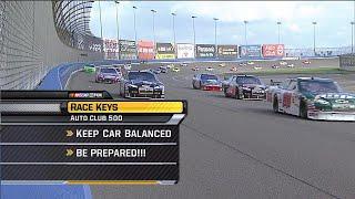 2008 NASCAR Sprint Cup Series Auto Club 500 @ California | Full Race | 720p60