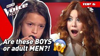 Young BOYS with MATURE VOICES on The Voice!  | Top 6