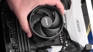 AMD Wraith Cooler Install   1700