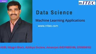 Machine Learning Application ||Complete Machine Learning Tutorial|| Machine Learning Intro|| RR itec