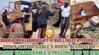 BRODA MIKE BROUGHT A TRACTOR TO PỤLL D0WN UNTOUCHABLE'S HOUSE BECAUSE OF WHAT THEY DID TO HIM!