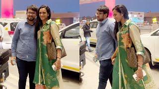 PV Sindhu Visuals At Airport After Wedding | MS Talkies