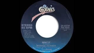 1983 Beat It - Michael Jackson (a #1 record--stereo 45)