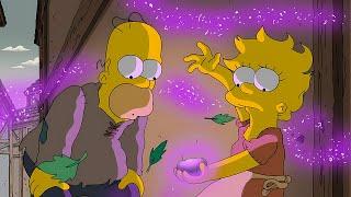 LISA USED FORBIDDEN MAGIC IN THE CITY OF COMMONERS - THE SIMPSONS
