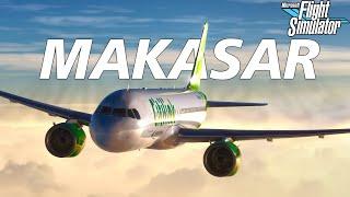 Flight Makasar (Sultan Hasanuddin) to Jakarta (Soekarno Hatta) - Microsoft Flight Simulator 2020