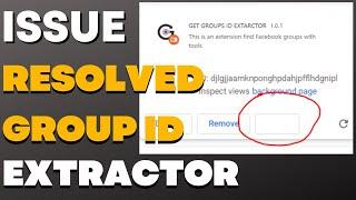 HOW TO EXTRACT GROUP IDS FROM ANY POST FREE EXTENSION EXTRACT GROUP IDS [Chrome Extension]