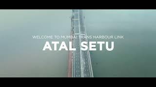 A new marvel of connectivity is set to be unveiled! | Atal Setu Mumbai Trans Harbour Link