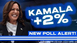 NEW POLL: Harris TAKES THE LEAD Against Trump Nationwide
