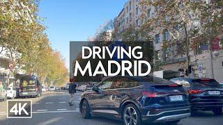 [4K] Driving Madrid | Salamanca - Chamartín - Tetuán - Moncloa | POV 4K HDR