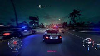 NFS Heat (2019) Heat 1-11 Police Chase (Night) (HARD +)