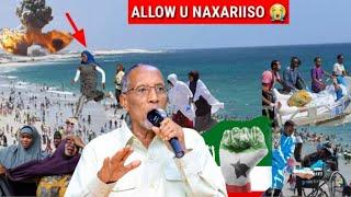 Madaxweyne Muuse Biixi Oo Ka Tacsiyeeyey Dadkii Ku Dhintay Qaraxii Xeebta Liido