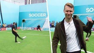 Jamie Borthwick & Max Bowden take on the Soccer AM Pro AM 