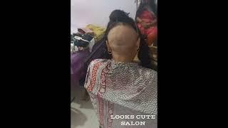 Headsahve || hair donation #lookscutesalon #headshave #women #girl