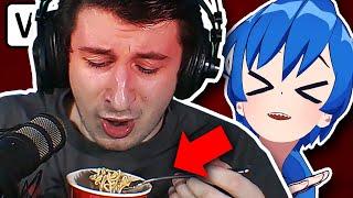 My VRchat friend try Korean food?! 【 VRchat 】