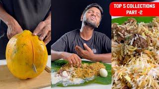 Top 5 Most Popular Dishes of  GIA { Great Indian Asmr } | Part -2