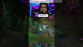 Una simple e inofensiva pelea de supps #leagueoflegends #leagueoflegendsriotgames #support #soporte