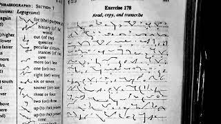 Shorthand Dictation of exercise 178 |dictation of special contractions |Shorthand Club