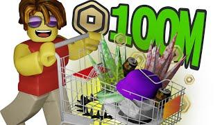 100 Million Robux Shopping Spree