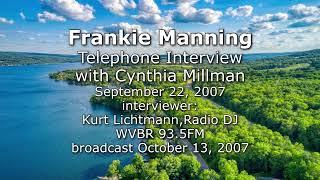 Frankie Manning Interview, with Cynthia Millman – WVBR FM Ithaca 2007 #FrankieManning #interview