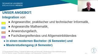 Angewandte Informatik (Bachelor/ Master) Studiengangsvorstellung