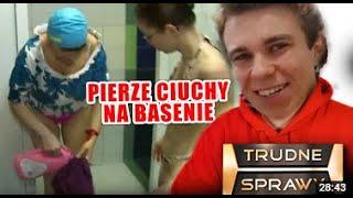 TRUDNE SPRAWY - PIORE CIUCHY NA BASENIE