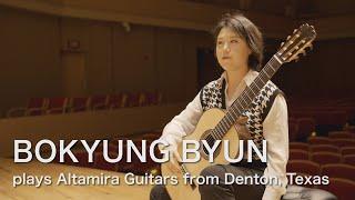 Bokyung Byun plays Altamira Guitars from Denton, Texas
