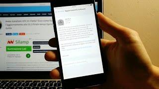 TRUCCO IPHONE ! Come forzare l'aggiornamento di iOS