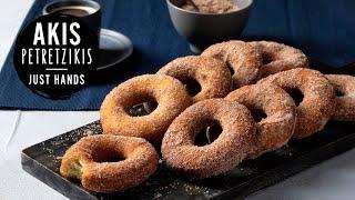 Quick homemade donuts | Akis Petretzikis