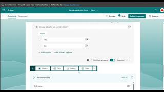 How To Create Online Rental Application Form Using Microsoft Forms