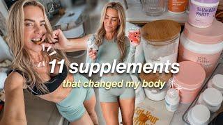 11 supplements that ACTUALLY work | how to add them into your routine + change your body