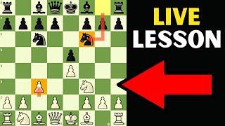 Live Ponziani Opening Lesson AND Free Tournament on Chess.com with Nelson! 3...Nf6 Variation Only