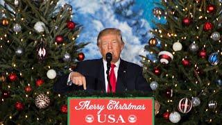 Trump sprays INSANE Christmas message