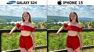 Samsung S24 VS iPhone 15 Camera Test Comparison | Camera Review